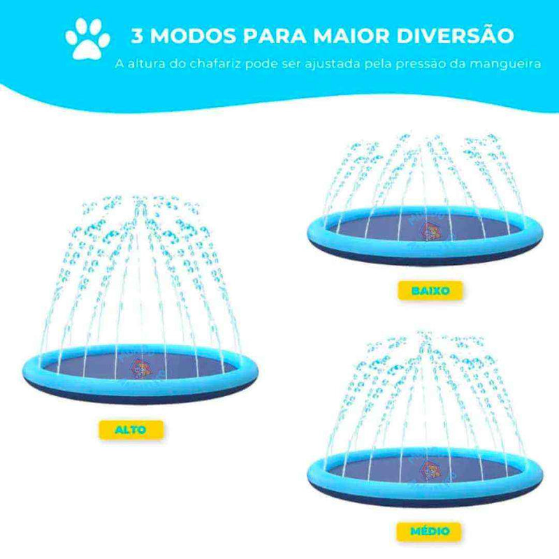 Piscina para Cachorro com Chafariz