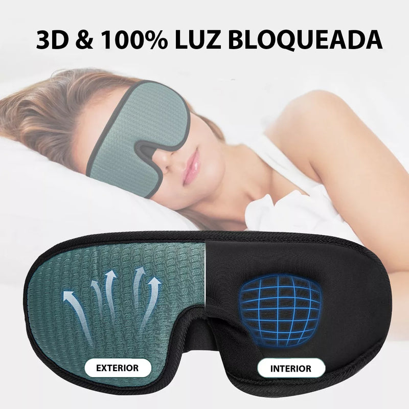 Máscara Tapa Olhos 3D