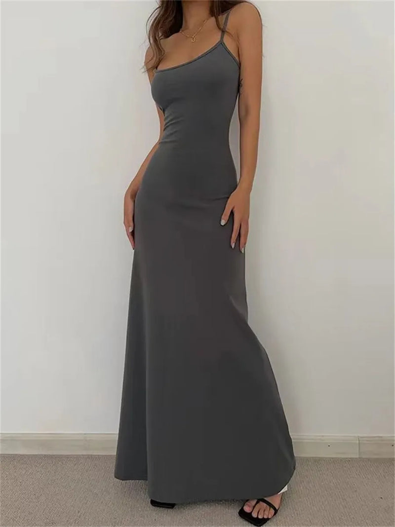 Vestido Longo com Alça