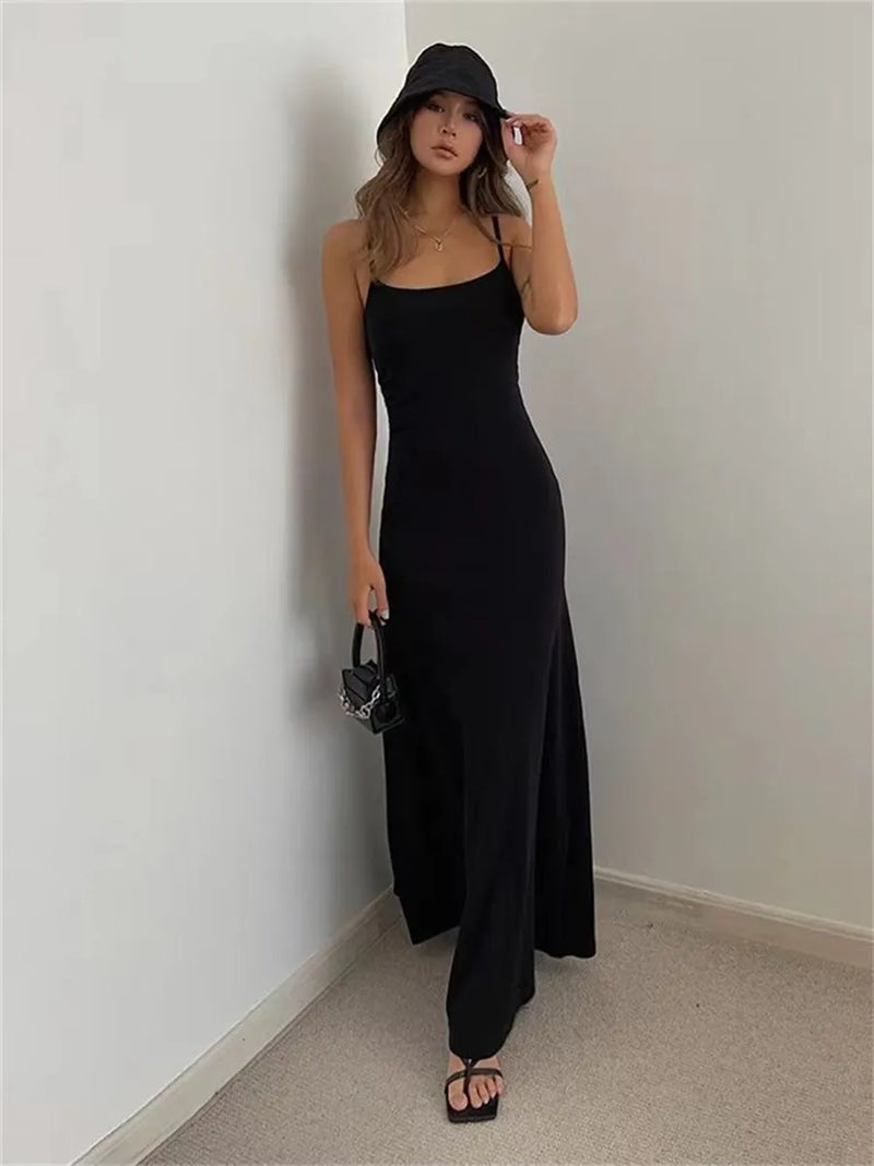 Vestido Longo com Alça