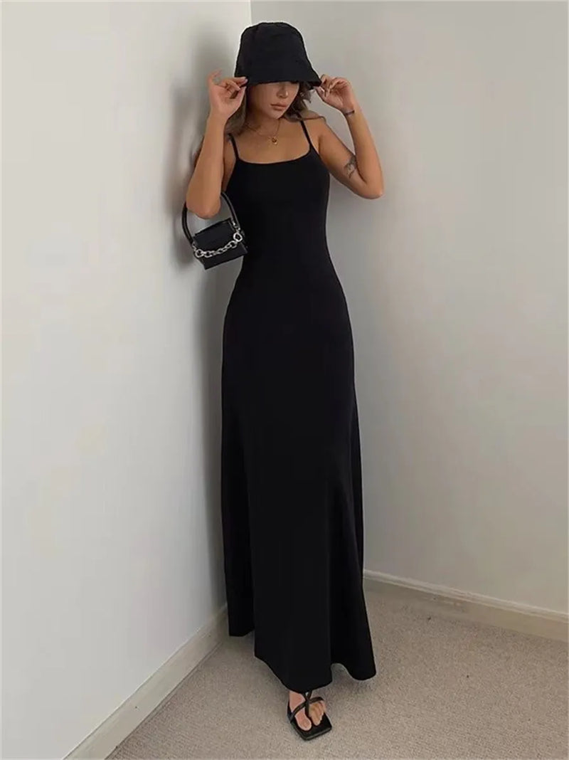 Vestido Longo com Alça